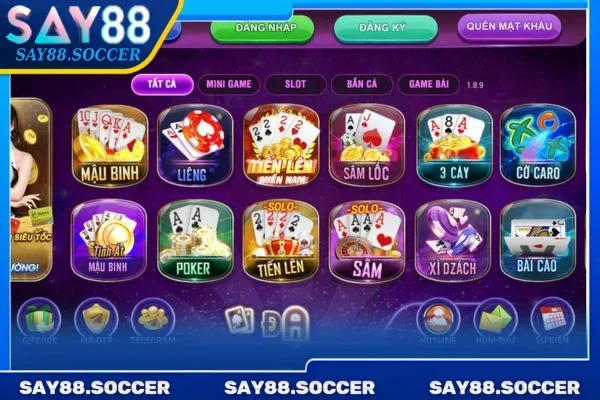 Casino Say88 2 Bộ ba làm nên tên tuổi sảnh casino xanh chín tại SAY88.