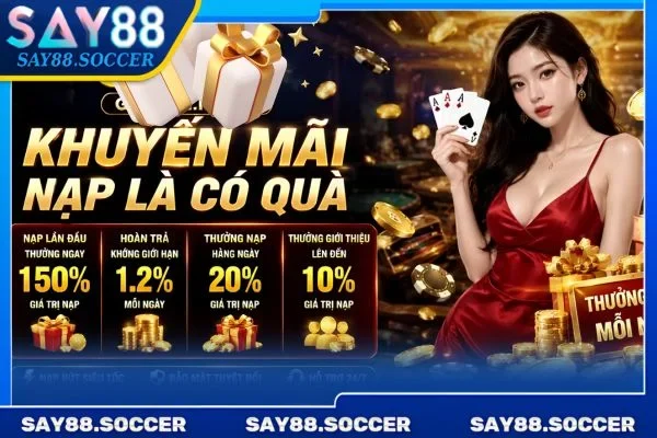 Những ưu đãi đặc biệt dành riêng cho hội viên SAY88.