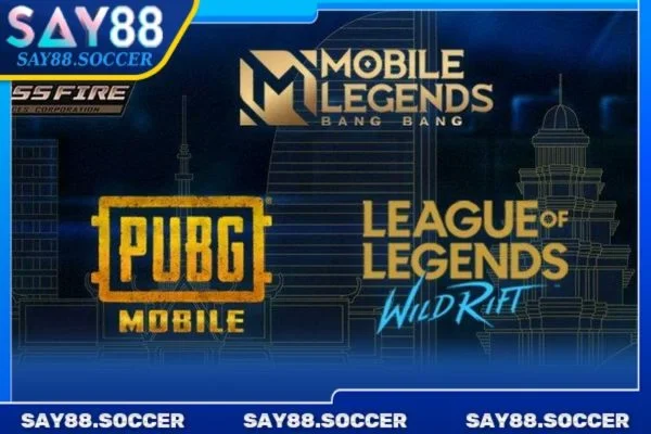 SAY88 cung cấp nhiều trò chơi cá cược Esports.
